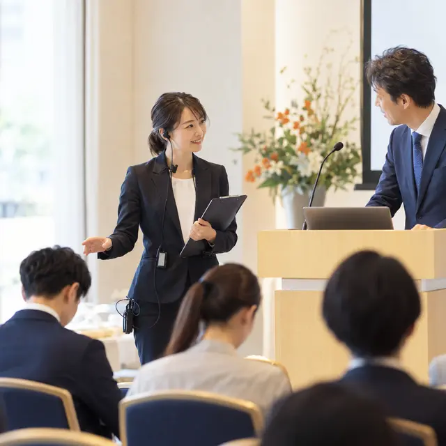 セミナー当日の運営を支えるイメージ