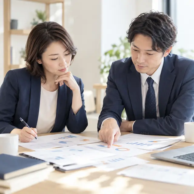 実施後に振り返るイメージ